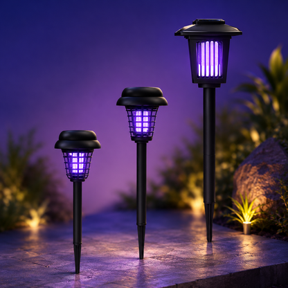 Solar Mosquito Zapper Light 2 en 1